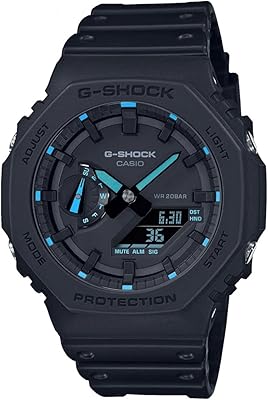 CASIO GA-2100-1A2ER G-SHOCK CASIO watch with resin bracelet for men, black/black.. Experience convenient online shopping on DIAYTAR Nigeria — wide selection and affordable delivery.