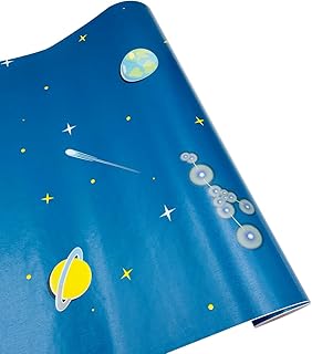Yifely Funny Universe Decor Contact Paper For Removable Shelf and Drawer lining For Boys and Girls Room 17 x 118 inches.. DIAYTAR NIGERIA combines affordability, variety, and convenience with nationwide delivery services.