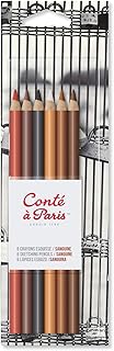 Drawing pen in Paris - Sanguine (pack of 6).. Discover more ways to save — every day on DIAYTAR Nigeria.