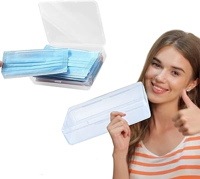 Chefkit mask bag, portable storage box, keeps masks, keys or clean and safety cards, portable plastic storage box, mask box, masks organizer.. DIAYTAR NIGERIA: Simplifying access to thousands of products with affordable nationwide shipping.