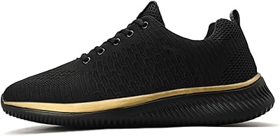 VIRCLA LOGS casual sneakers for men, light walking shoes, comfortable and breathable (color: gold, size: 45).. Shop for less and receive more with DIAYTAR NIGERIA's expansive e-commerce platform and nationwide delivery.
