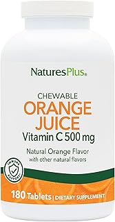Nature's Plus orange juice to crunch vitamin C 500 mg - 180 tablets, 48674.. Experience the power of choice with DIAYTAR NIGERIA's extensive catalog and reliable delivery service.