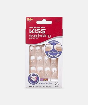Set of French nails Kiss Ultra Comfort, 28 nails, 55358.. Elevate your shopping experience with DIAYTAR NIGERIA's vast catalog and budget-friendly options.