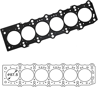 Siruda cylinder head gasket for Toyota 2Jz-Gte Supra (Ø87.5mm / T: 2mm).. DIAYTAR NIGERIA: Making online shopping accessible with affordable prices and nationwide delivery service.