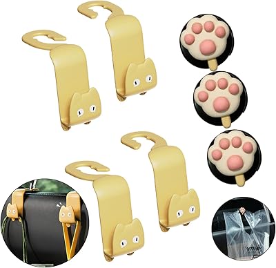 Occupor Earrings for car headquarters, cute cartoon, vehicle rear seat, small car creative organizer, small adhesive, DIY interior accessories.. Experience the power of choice with DIAYTAR NIGERIA's extensive catalog delivered within the week.