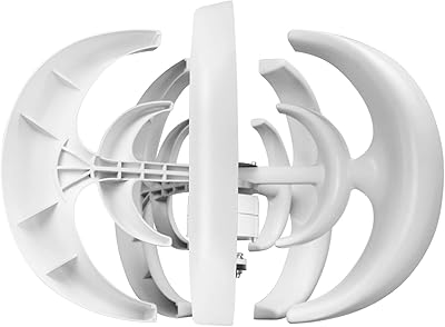 MORELIAN 12V 1200W wind generator with controller and 5 blades, set of mini wind turbine generator, transparent windmill for house, highway, boat.. Discover thousands of products on DIAYTAR Nigeria with delivery between 5 to 8 days across the country.