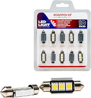 Road power 3 super shiny LED LED for the interior and roof of the car | Cold white 6000 Kelvin | 36 mm courtesy lamp used for roof and dome lighting-"RP-ROOF10-G3" model | Package of 10.. Discover the convenience of DIAYTAR NIGERIA's vast e-commerce platform with delivery in just 5-8 days.