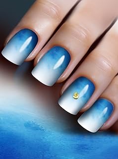 Artificial nails to press - Set of high quality artificial nails Miracle Art (Blue Beach R2008) R2008.. DIAYTAR NIGERIA revolutionizes online shopping with competitive prices and reliable 5-8 day delivery.