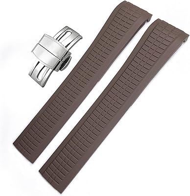 Colorful rubber watch bracelet Prevo 21 mm for patek 5164a 5167a aquano philippe watch with butterfly bowl for men women.. DIAYTAR NIGERIA: Your affordable gateway to thousands of products delivered within a week.