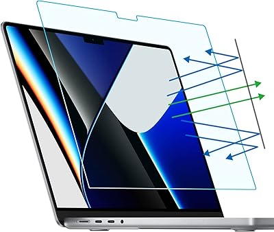 Screen protector blocking blue light for MacBook Pro 16 inches 2021 M1 PRO/M1 Max A2485, Blue anti-light and anti-dazzling a part.. DIAYTAR NIGERIA: Where every purchase is affordable and delivery is always within a week.