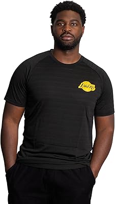 Black T-shirt New Era Nba Los Angeles Lakers Storm Tonal Logo Athletic Fit For Men.. A world of products at your fingertips — thanks to DIAYTAR Nigeria.