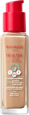 Bourjois - Healthy Mix Clean foundation, shade 055, dark beige 30ml.. Shop with purpose at DIAYTAR NIGERIA and receive products at unbeatable prices within the week.