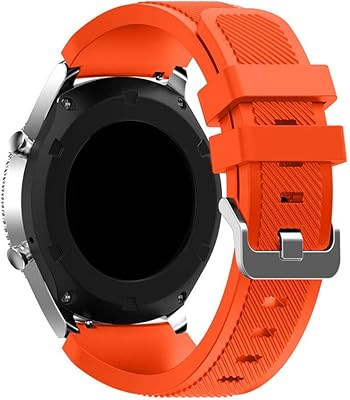 Accessory replacement bracelet compatible with Samsung Galaxy Watch 3 45 mm, Silicone Sports Bracelet with quick clearance of 22 mm for Gear S3 Frontier Classic.. Experience the simplicity of DIAYTAR NIGERIA's extensive marketplace with delivery within 8 days.
