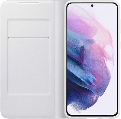 Samsung official LED shell for Galaxy S21 Plus, light gray.. Find everything you need at prices you'll love with DIAYTAR NIGERIA's comprehensive e-commerce platform.