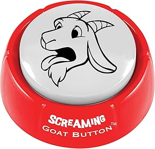 Shouting goat button | Gag gifts for men and women | Goat cheese toy that shouts, button speaking with goats that cry funny | Ideal for colleagues and friends.. DIAYTAR NIGERIA bridges the gap between desire and affordability with nationwide delivery in under 8 days.