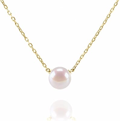 Gold necklace for woman pearl.. DIAYTAR Nigeria: Shopping that fits your budget and your schedule.