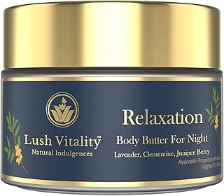 Relaxing bodily butter Lush Vitality for the night, lavender, clementine, juniper berries 100 GM.. Shop with purpose at DIAYTAR NIGERIA and receive your purchases at unbeatable prices within the week.