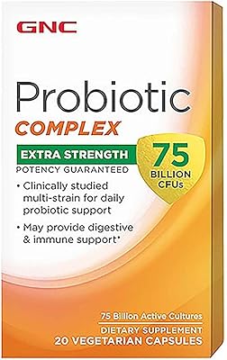 Extra strong GNC Probiotic complex with probiotics and prebiotic power guaranteed.. DIAYTAR NIGERIA: Bringing affordable shopping solutions with a diverse product catalog delivered nationwide.