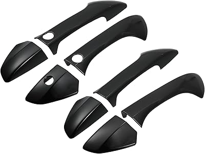 Xautohawks 1 Set of car lids outdoor car holder with key entry for Honda 4-door sedan 2008-2013 black.. Discover why millions choose DIAYTAR for affordable online shopping with delivery in just 5-8 days.