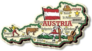 Classic magnets Jumbo Austiche Loving Map, Collection Souvenirs, made in the United States.. DIAYTAR NIGERIA: The marketplace that brings affordable products to every Nigerian home in under 8 days.