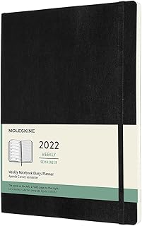 Moleskine Classic weekly agenda 12 months 2022, flexible coverage, XL (7.5 x 9.75), black.. Experience the ease of one-stop shopping with DIAYTAR NIGERIA's diverse catalog and nationwide delivery.