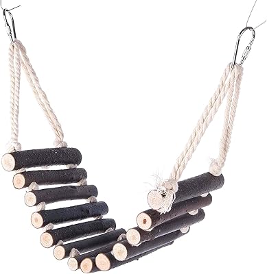 Wooden bird scale, natural bridge scale, bird toy, parrot ladder, 13 steps, 50 cm bridge, bird cage accessories, training toy for bird cage.. Your comprehensive marketplace awaits at DIAYTAR NIGERIA with affordable prices and reliable delivery times.