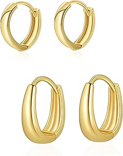 Huggie earrings Gold Plated 18 Carats JX | Small earrings | Gold earrings for women.. DIAYTAR NIGERIA: Bringing quality products to your doorstep at prices that won't break the bank.