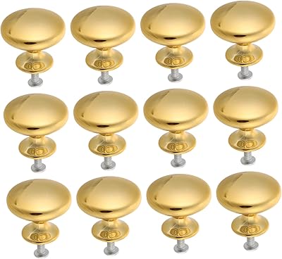 Yarnow metal drawer handle for drawer, dresser for cupboard, alloy drawer buttons, golden kitchen button, round wardrobe button, brushed cabinet button, golden furniture accessory 30 pieces.. DIAYTAR NIGERIA brings the marketplace to your screen with affordable products delivered in 5-8 days.