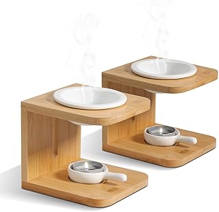 Ceramic theater, candle and diffuser of essential oils 100 ml for spa, yoga, meditation (wood) (1).. DIAYTAR NIGERIA: Bringing affordable shopping solutions with a diverse product catalog delivered nationwide.