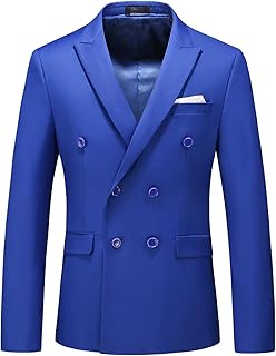 Mogu blazer crossed for men, fitted cut, united color, costume jacket.. DIAYTAR NIGERIA redefines convenience with our diverse marketplace and affordable nationwide shipping.
