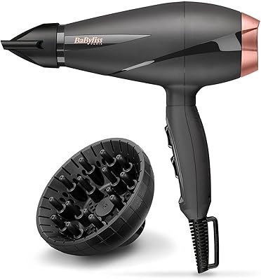 Babyliss Paris hair dryer | Living room quality engine with 2,100 W and Ionic Fryottis control | 6 mm ultra-thin concentrator with cold lockable injection | Made in Italy for sustainable performance | 6709DSDE (black).. Your shopping dreams realized through DIAYTAR NIGERIA's affordable platform with reliable delivery times.