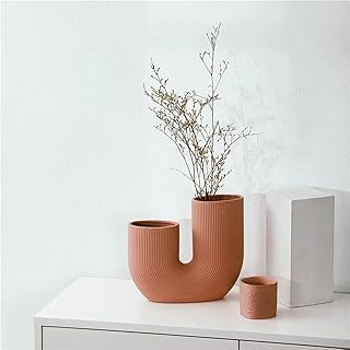 Vase double mat (beige).. Discover the perfect balance of selection and value with DIAYTAR NIGERIA's nationwide e-commerce platform.