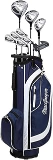MacGregor Golf Tree and Club Bag CG2000 for women, navy blue/white, right hand.. DIAYTAR NIGERIA: Connecting Nigerians with their needs through our affordable and diverse marketplace.
