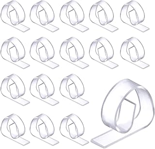 Package of 24 transparent table pliers Picnic Plastic water table supports support for decorations.. Shopping made simple with DIAYTAR NIGERIA's vast selection and budget-friendly nationwide delivery.