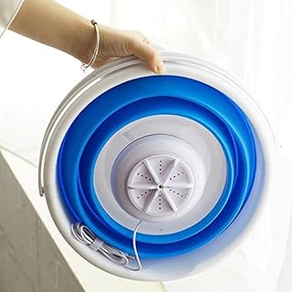 Mini Portable washing machine, Foldable ultrasonic turbo washing machine for home, travel, campsite, apartments, dormitories.. Forget the long lines — DIAYTAR Nigeria is always open for shopping.