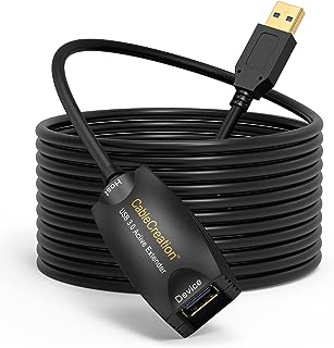 Cablecreation USB Extension Cable 3.0 Active 164 m Male female connector with amplifier.. Shop across boundaries with DIAYTAR NIGERIA's comprehensive platform and budget-friendly delivery.