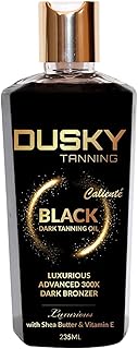 Dusky tanning dark tanning oil Dusky black, hypoallergenic and water resistant moisturizing tanning oil, 235 ml + tanning booster, 75 ml.. Your trusted shopping companion, DIAYTAR NIGERIA delivers affordable solutions in just 5-8 days.