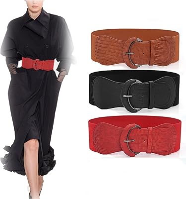 Large belt for women 3 rooms, vintage black corset belt, leather elastic belt for ladies, fashionable dress decoration.. DIAYTAR NIGERIA: Putting quality products within reach of every Nigerian through our affordable marketplace.