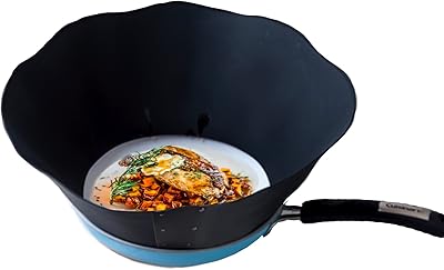 Protection against oil splashes new oil edition in non-slip anti-flashing silicone adjustable size small, medium and large (black).. Discover endless shopping possibilities at DIAYTAR NIGERIA, with budget-friendly prices and reliable delivery.