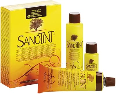 Natural permanent classic capillary dye sanotint 03, 125 ml, natural brown.. Experience the DIAYTAR difference with our vast product selection and delivery within 5-8 days.