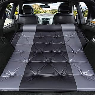Multifunctional inflatable pneumatic mattress for car, thick portable inflatable bed, extended pneumatic bed, self-inflating sleeping cushion with pump and 2 pillows for home and travel.. DIAYTAR NIGERIA: Empowering Nigerians with access to affordable products delivered within 8 days.