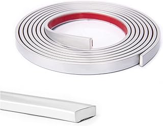 The White Shop Flexible vinyl garnish to take off and stick for wall tiles, kitchen background, silver mirror frame.. Why wait? Get your order in 5–8 days with DIAYTAR Nigeria.