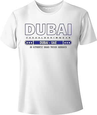 Cotton t-shirt for men and women from Dubai, white, D-166.. Shop millions of products across categories on DIAYTAR Nigeria — delivered right to your door.