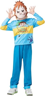 Uniform costume Rubis Horrid Henry for children, costume for children's book week, multicolored.. Shop smart with DIAYTAR NIGERIA, offering a vast product range delivered to your doorstep within a week.