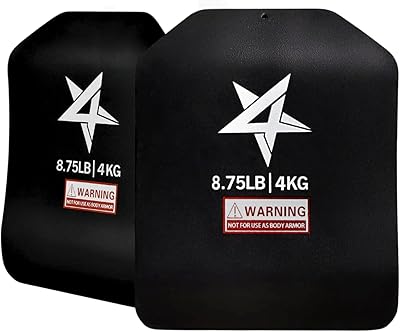 Yes4all tactical weight vest plates 5.75/8.75LB pairs - weight support plates for body training, intensive training, rucking and cardio.. Enjoy a hassle-free shopping experience with DIAYTAR Nigeria, where products are categorized for your convenience and delivery is always on time.
