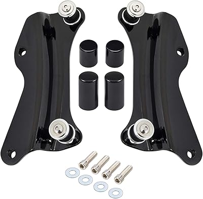 Amazisha Vivid Black Harne Kit 4 points of loading covers compatible with Harley.. Affordable luxury and fast service — only on DIAYTAR Nigeria.