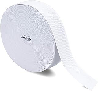 Elastic roller strip in cybrex rubber for sewing, crafts, fashion design and versatile - 1 "packet (width of 1" - 5 meters).. DIAYTAR NIGERIA: Where every purchase is affordable and delivery is always within a week.