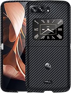 Gartarn Carbon Coque Compatible with Motorola Razr 2022, Razr 5G 2022, Ultra Light Ultra Mince Antichoc Aramid Fiber for Moto Razr 3 - Black Mat.. DIAYTAR NIGERIA: Where affordability and variety come together with nationwide 5-8 day delivery.