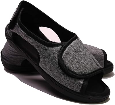 Flobios for diabetic men, adjustable healing shoes for plantar fasciitis, edema, orthotics for swollen feet, arthritis, khaki, 44 ~ 45.. DIAYTAR NIGERIA: Connecting Nigerians with affordable products through our expansive e-commerce platform.