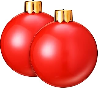 30 "Large inflatable Christmas balls Large Christmas balls for interior and exterior decoration of the courtyard (red, 2).. Discover why millions choose DIAYTAR for affordable online shopping with delivery in just 5-8 days.